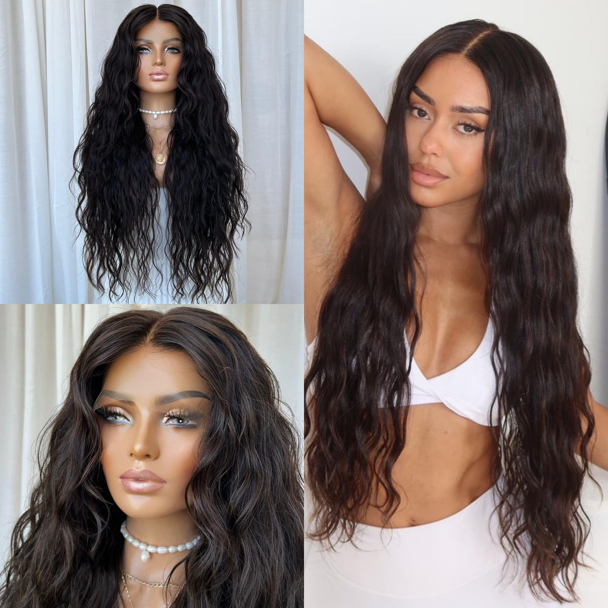 KING KYLIE RAW WAVY | HD FULL LACE STRETCH CAP