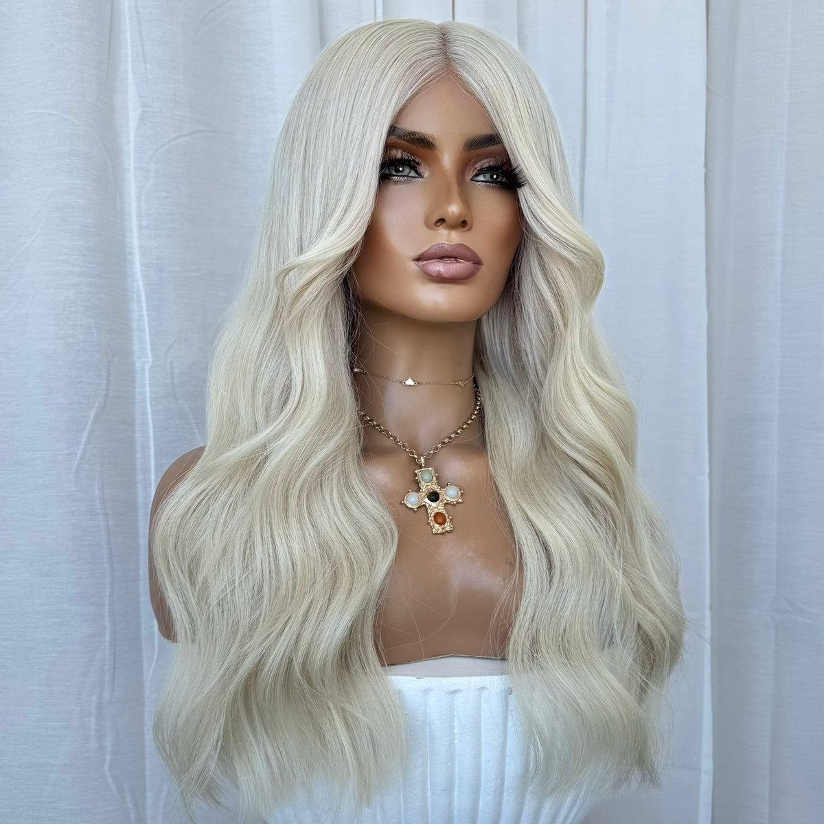 KING KYLIE PLATINUM | FULL LACE STRETCH CAP | MADE TO ORDER