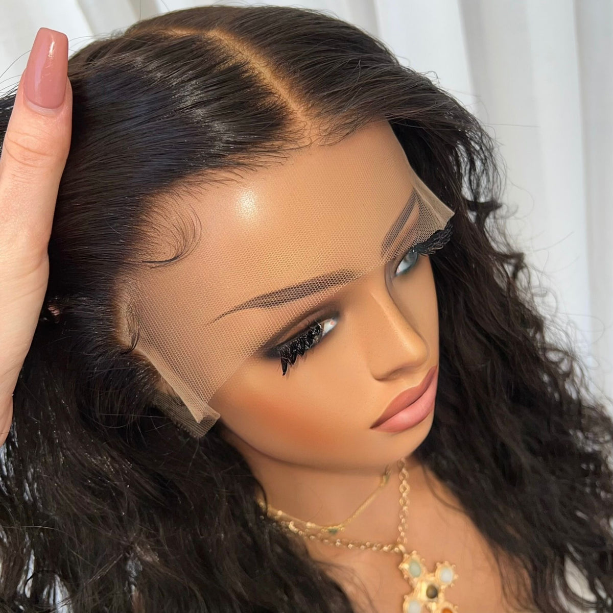 KING KYLIE LOOSE CURL | HD FULL LACE STRETCH CAP | XS-S