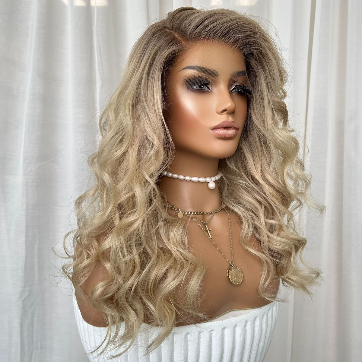 ASHLIE | HD FULL LACE STRETCH CAP | S-M