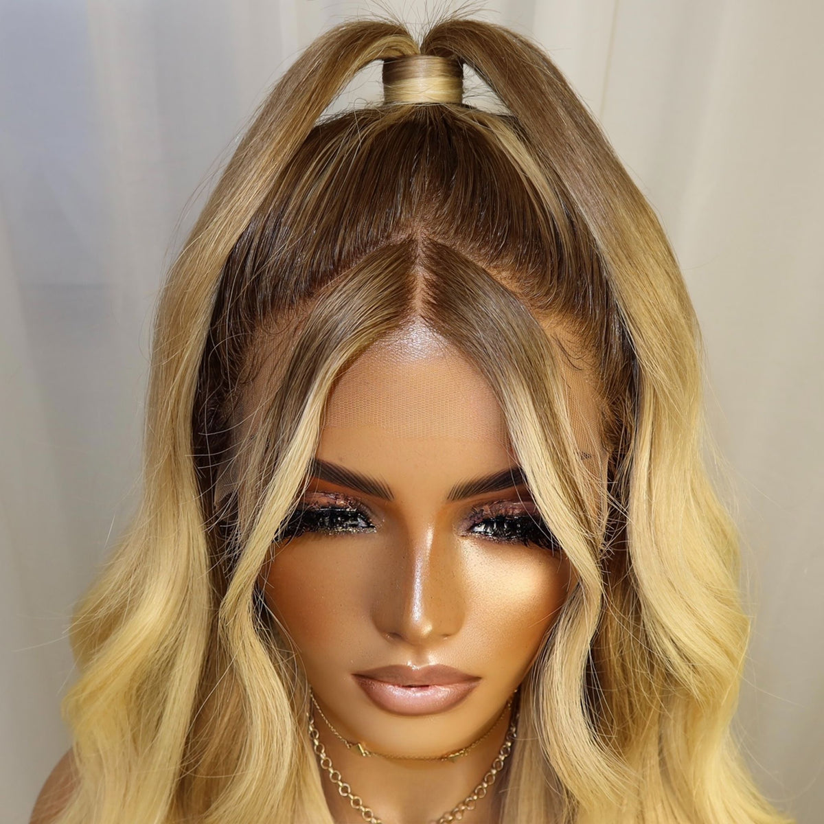 CARDI BLONDE | HD FULL LACE STRETCH CAP | S-M