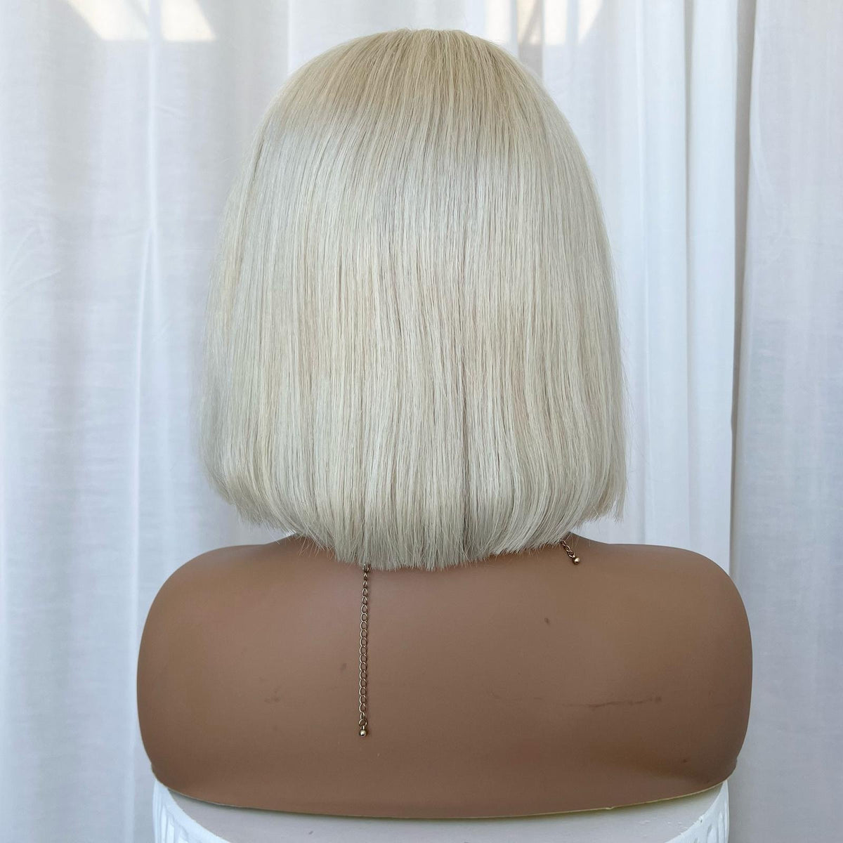 AALIYAH BOB PLATINUM | FULL LACE STRETCH CAP | CUSTOM MADE