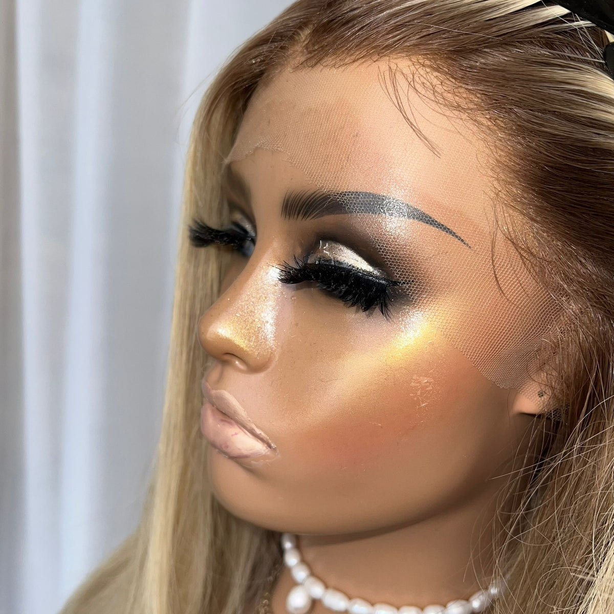 CAPRI | HD FULL LACE STRETCH CAP | S-M | MADE TO ORDER