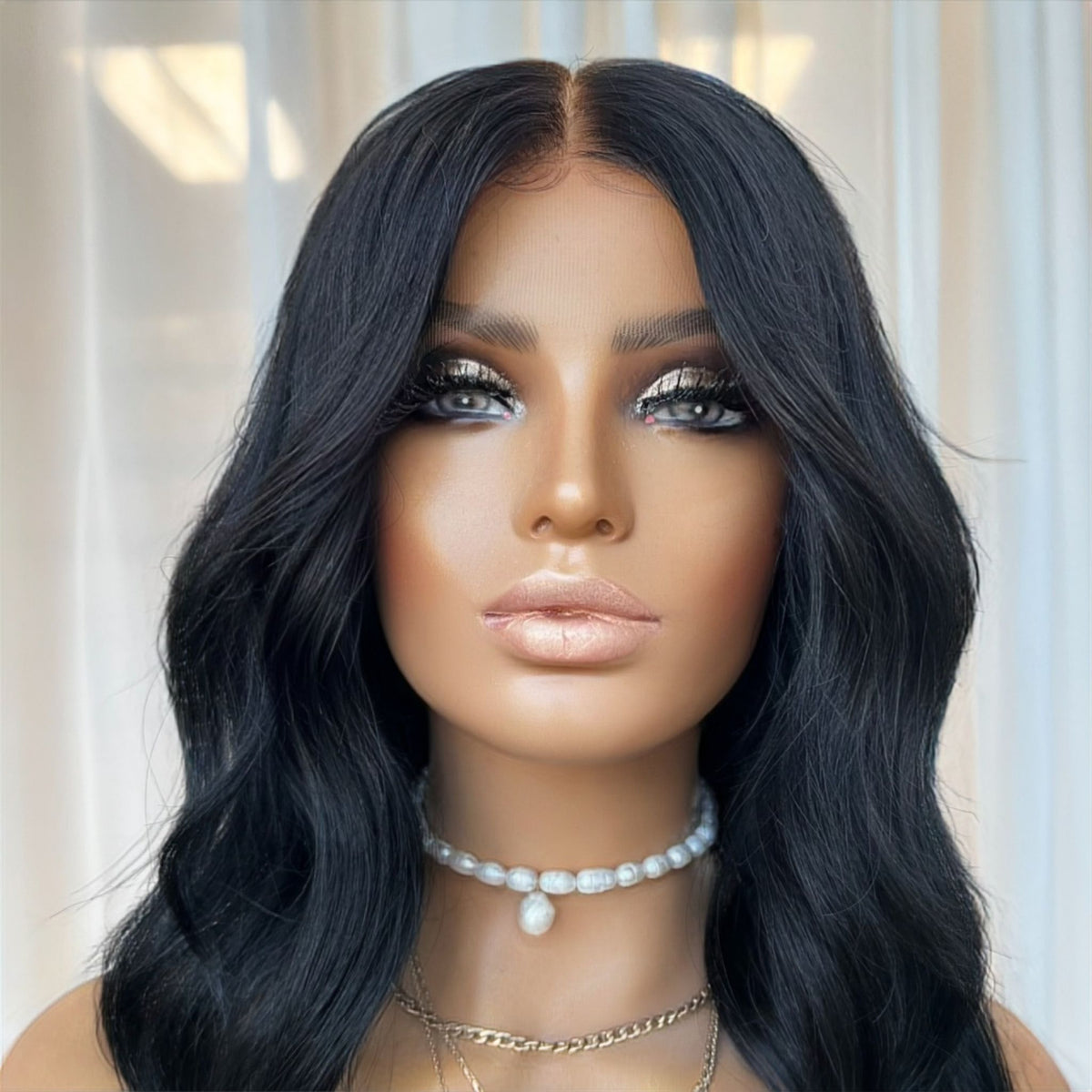 JESSA ROSE BLACK | HD LACE FRONT | XS-S
