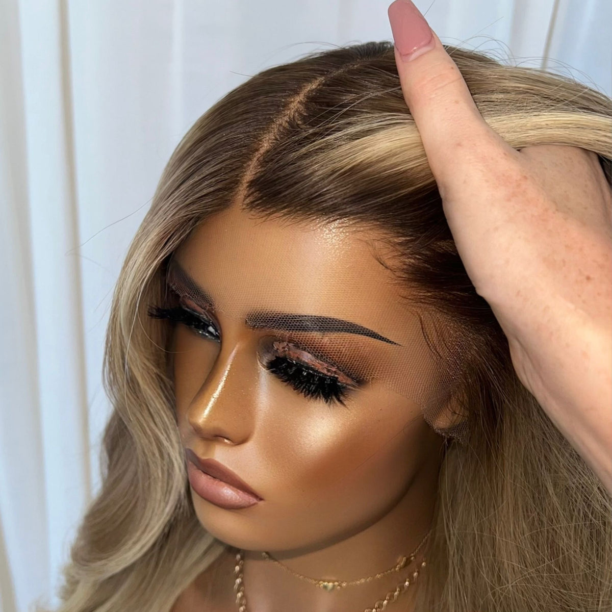 LONDON | HD FULL LACE STRETCH CAP | XS-S