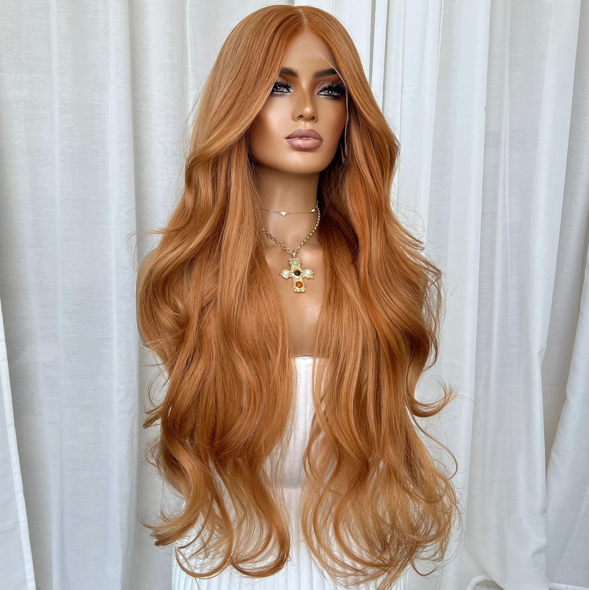 MERCI | FULL LACE STRETCH CAP | M-L