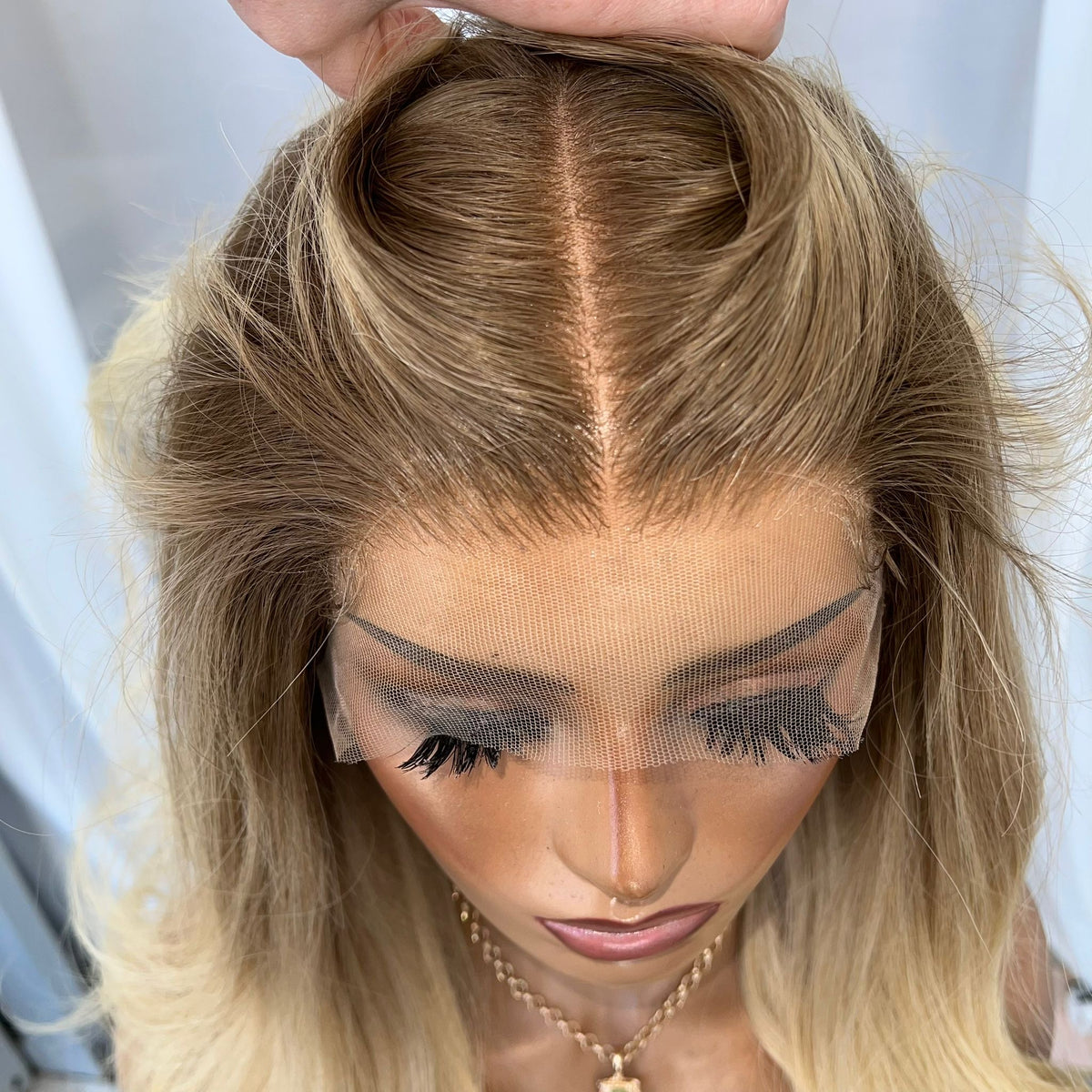 CARDI BLONDE | HD FULL LACE STRETCH CAP | S-M