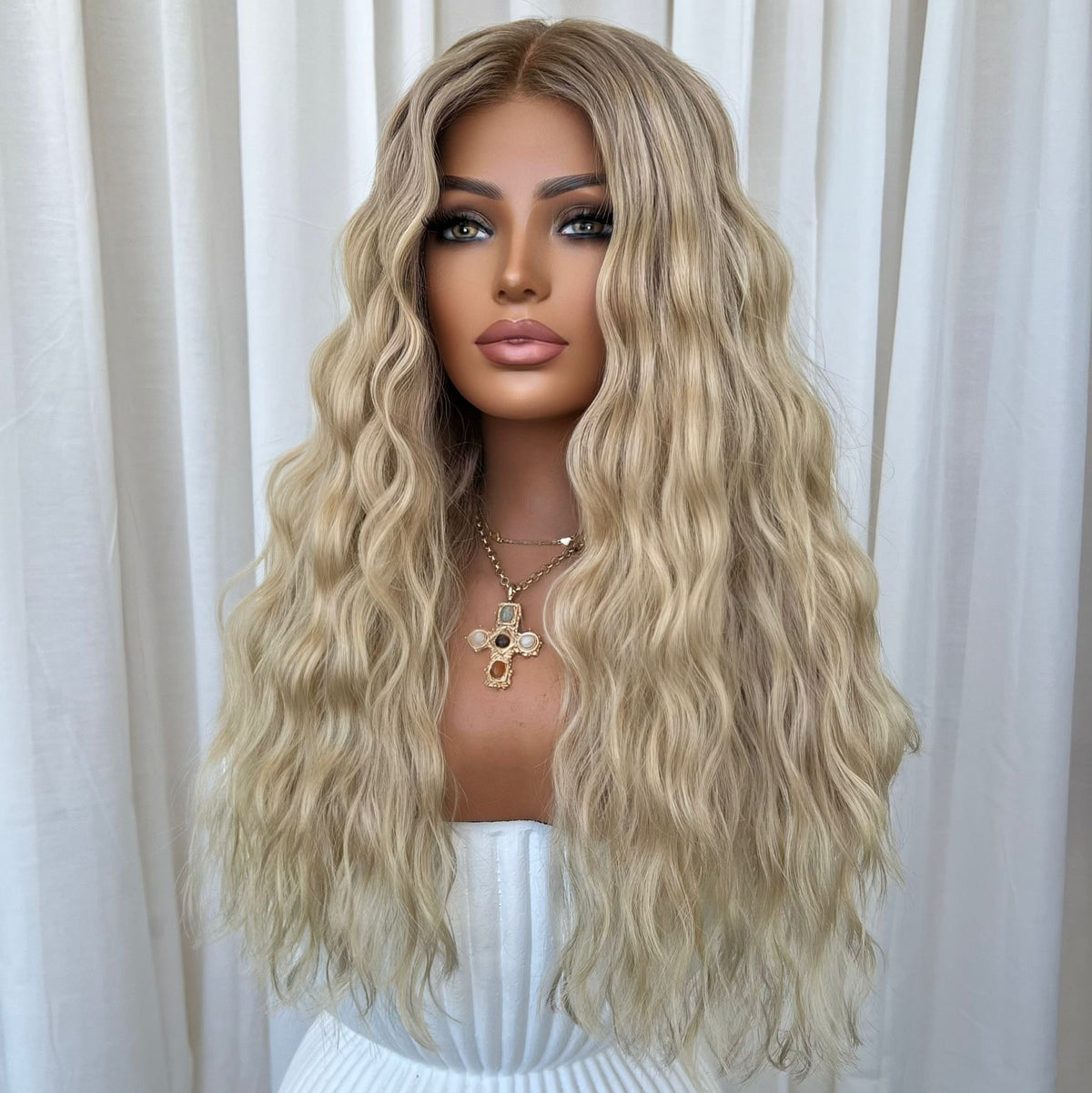 ASHLIE | HD FULL LACE STRETCH CAP | S-M