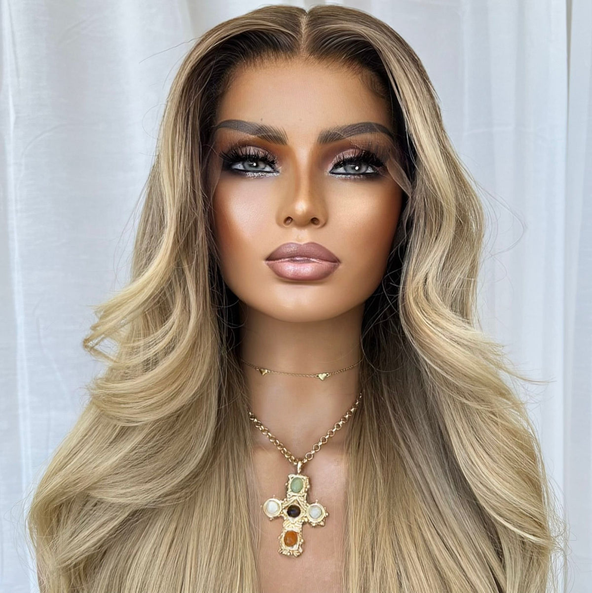 ELOISE | HD FULL LACE STRETCH CAP | M-L