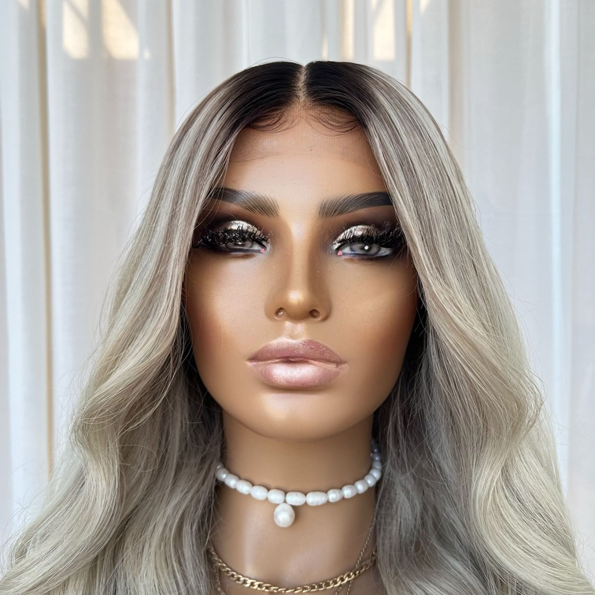 DAISY BLONDE | HD FULL LACE STRETCH CAP | XS-S