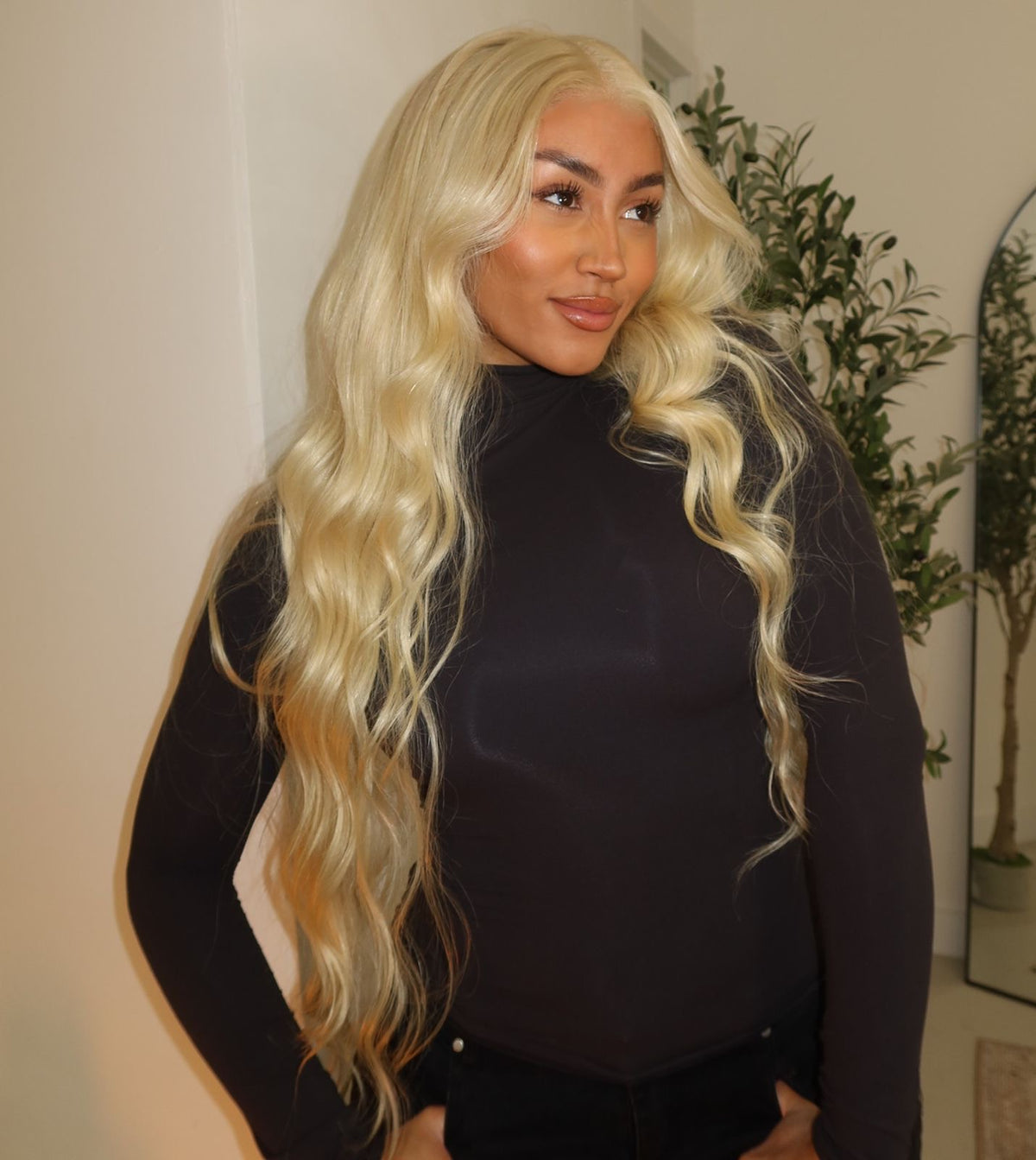 CHANEL BLONDE | LACE FRONT | CUSTOM MADE