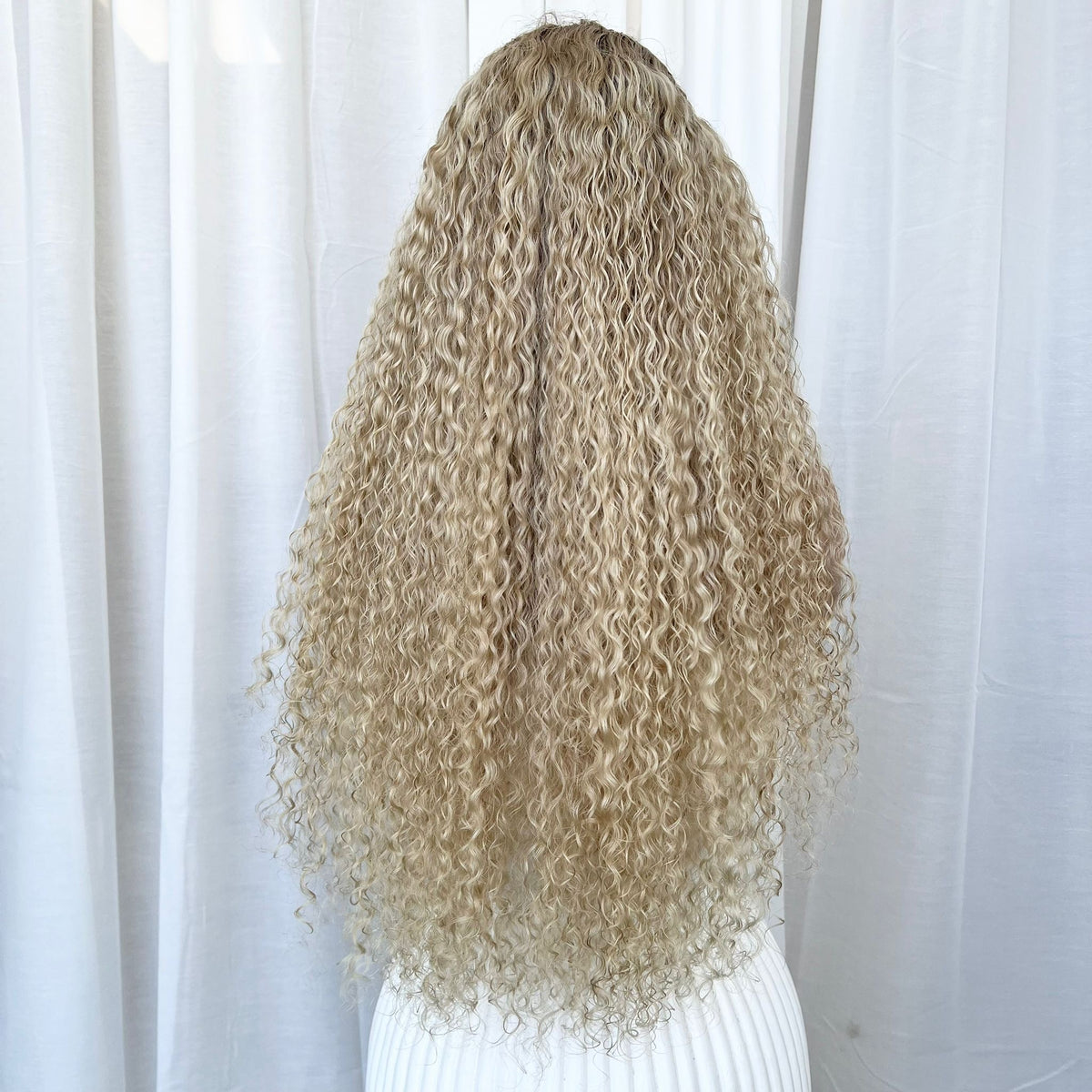 LILLY CURLY| HD FULL LACE STRETCH CAP | CUSTOM MADE