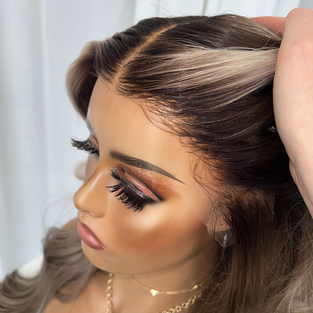 KHLOE | HD FULL LACE STRETCH CAP | S-M