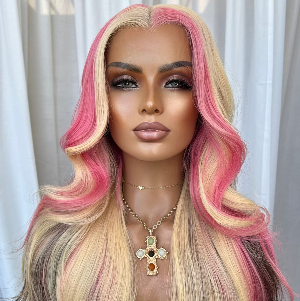 BADDIE | HD FULL LACE STRETCH CAP | XS-S