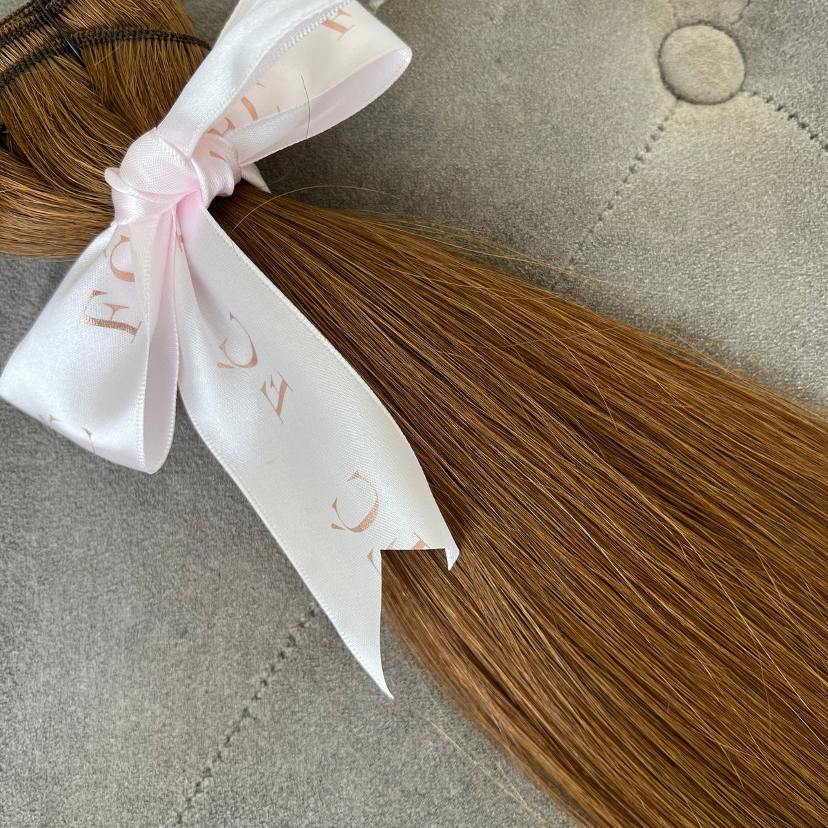CHESTNUT BROWN | WEFT | 16 INCHES | CUSTOM MADE