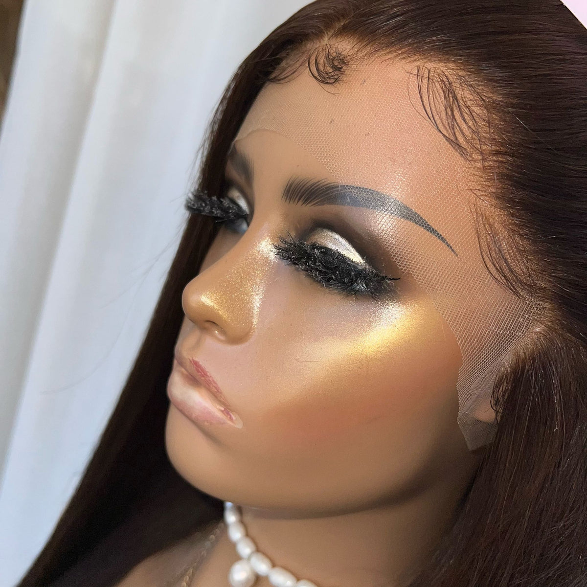 KING KYLIE DARK BROWN | HD FULL LACE STRETCH CAP | CUSTOM MADE