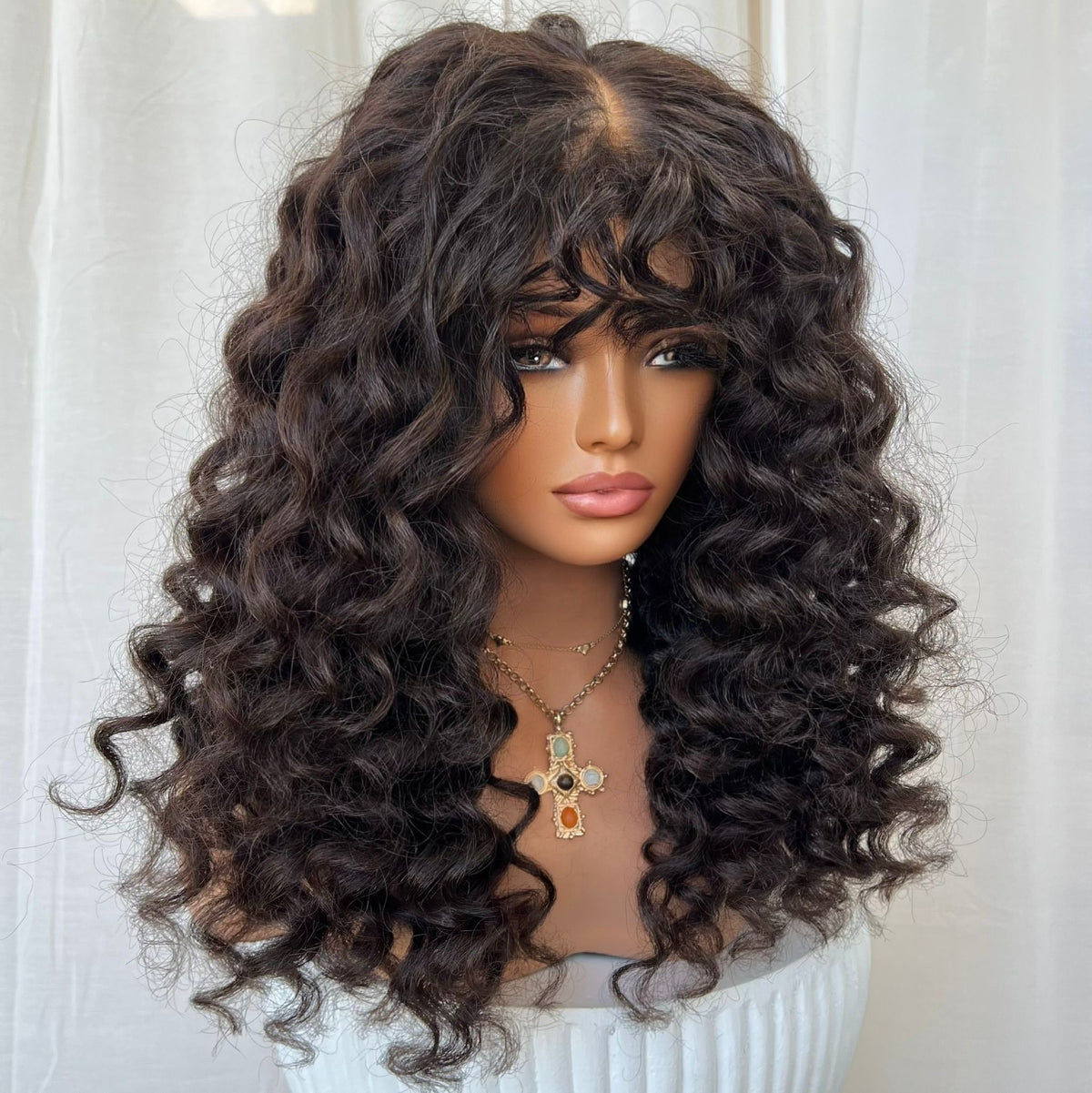 KAIA | HD FULL LACE STRETCH CAP | S-M