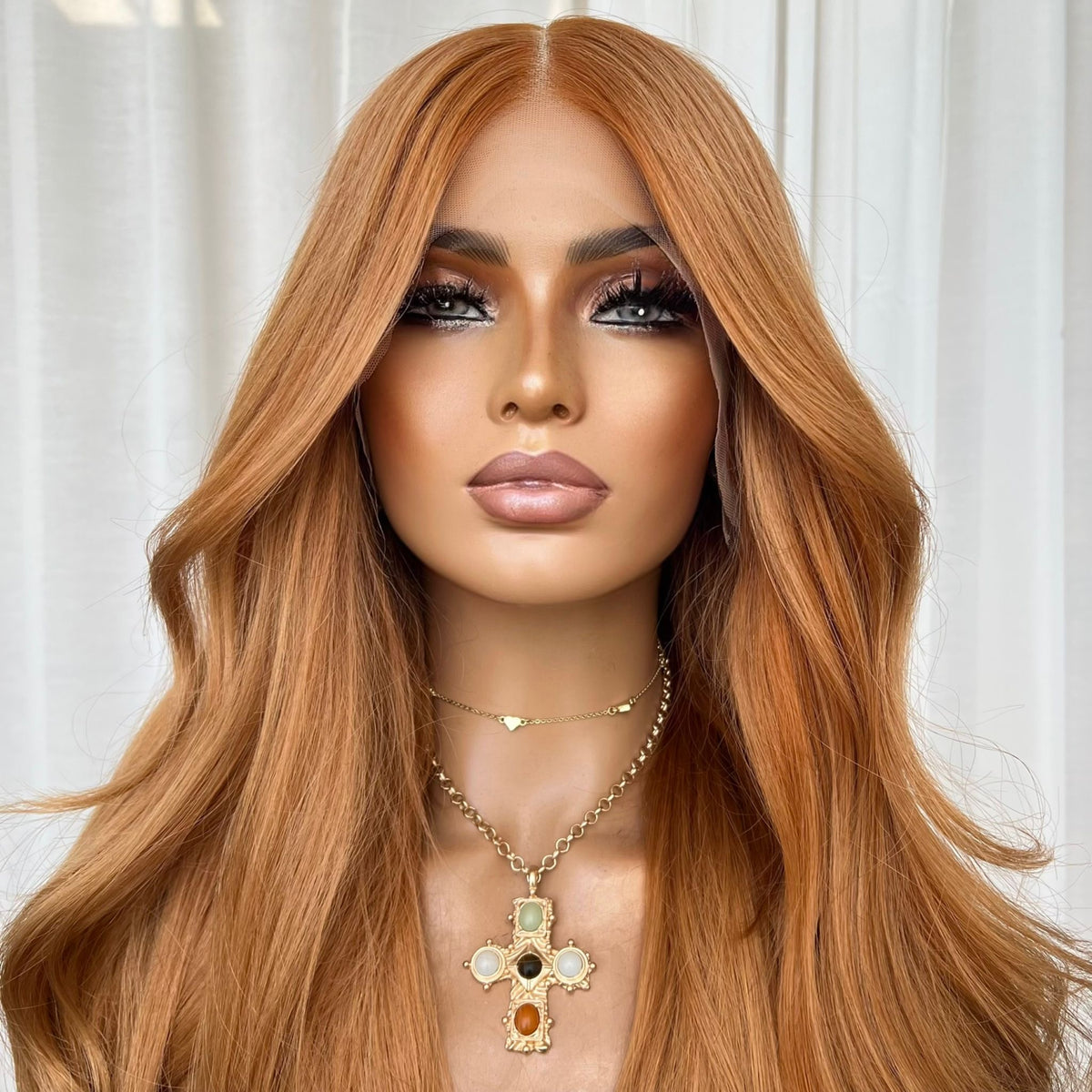 MERCI | FULL LACE STRETCH CAP | M-L