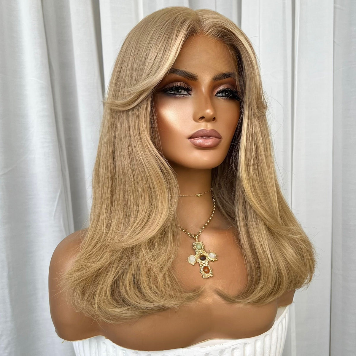 EMMA LISA | HD FULL LACE STRETCH CAP | S-M