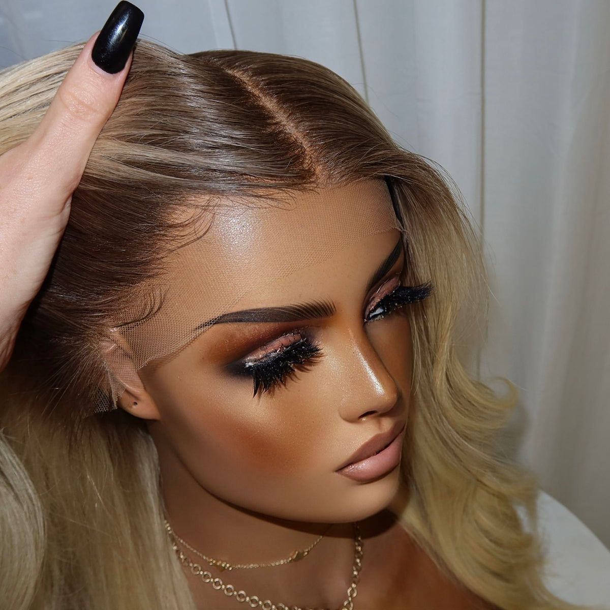 CHYNA | HD FULL LACE STRETCH CAP | XS-S