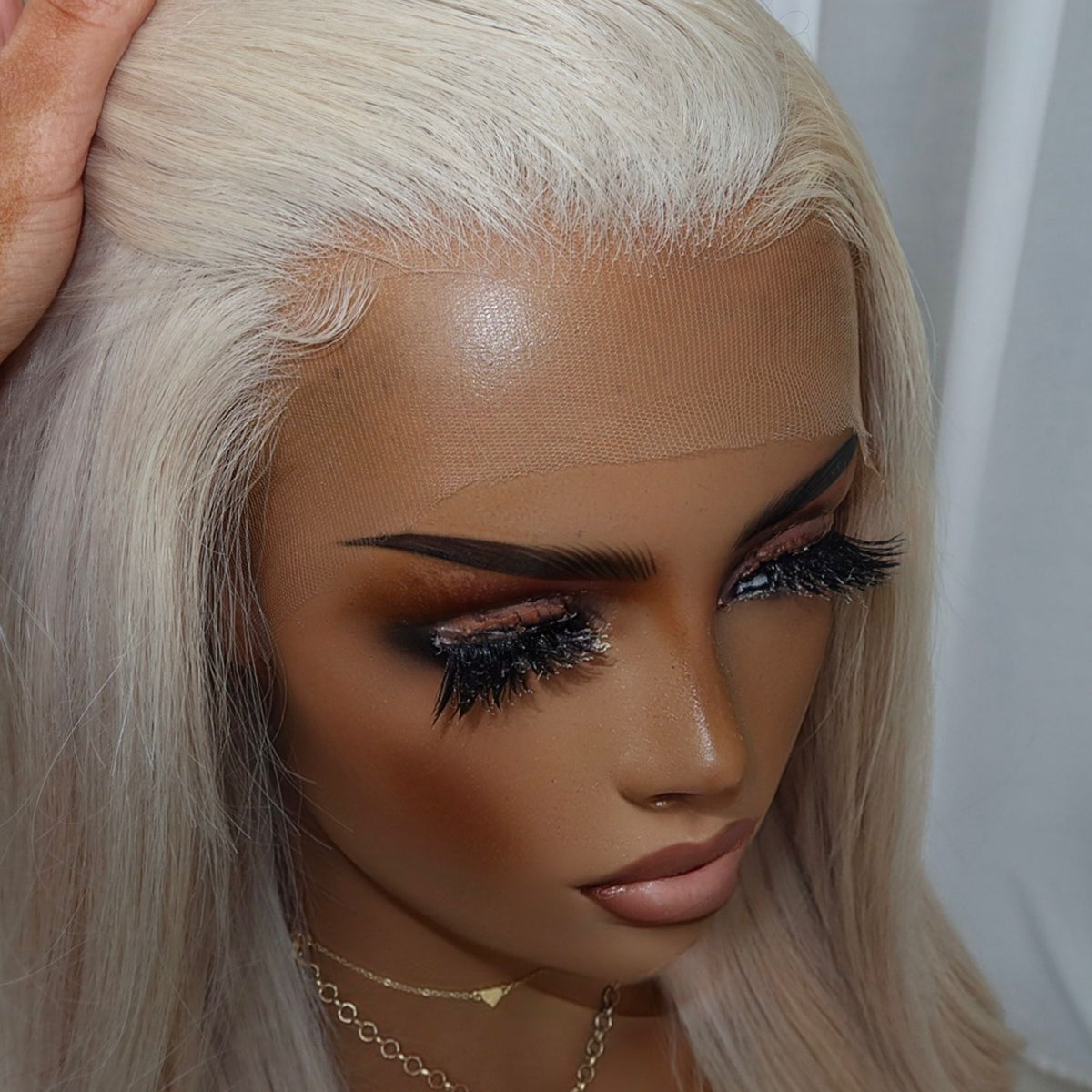 KING KYLIE PLATINUM | HD FULL LACE STRETCH CAP