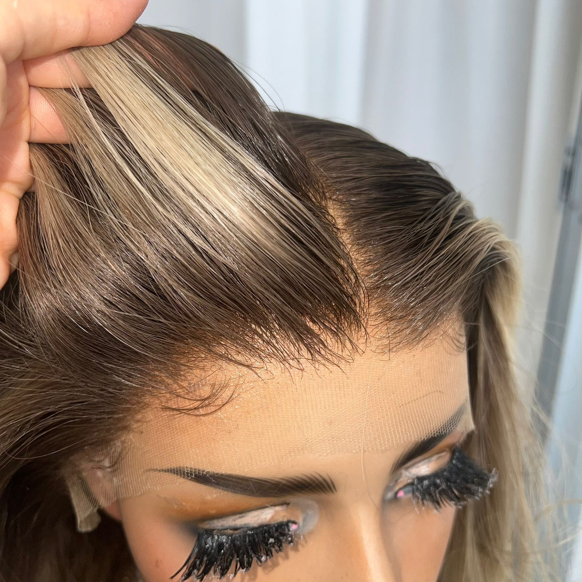 ALINA | HD FULL LACE STRETCH CAP | S-M