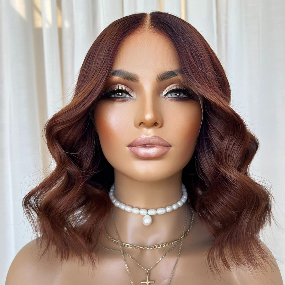 ROSAY | FULL LACE STRETCH CAP | M-L | MADE TO ORDER