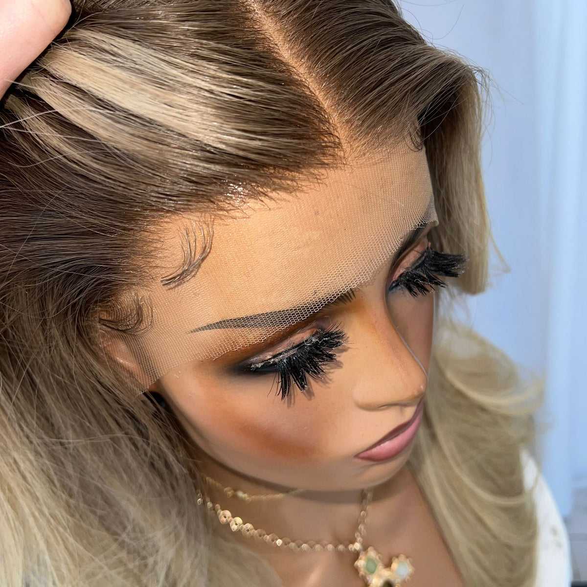 ALINA | HD FULL LACE STRETCH CAP | S-M