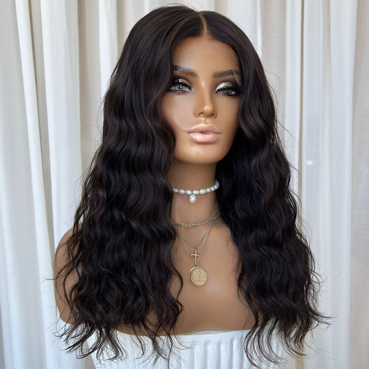 KING KYLIE RAW WAVY | HD FULL LACE STRETCH CAP | M-L | MADE TO ORDER