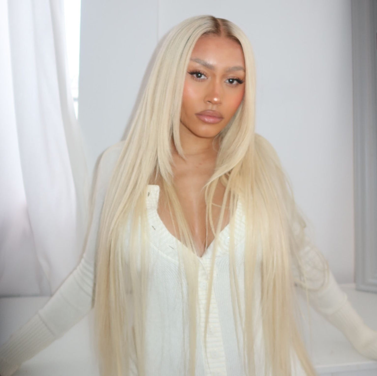 RUSSIAN BLONDE | HD FULL LACE STRETCH CAP | M-L