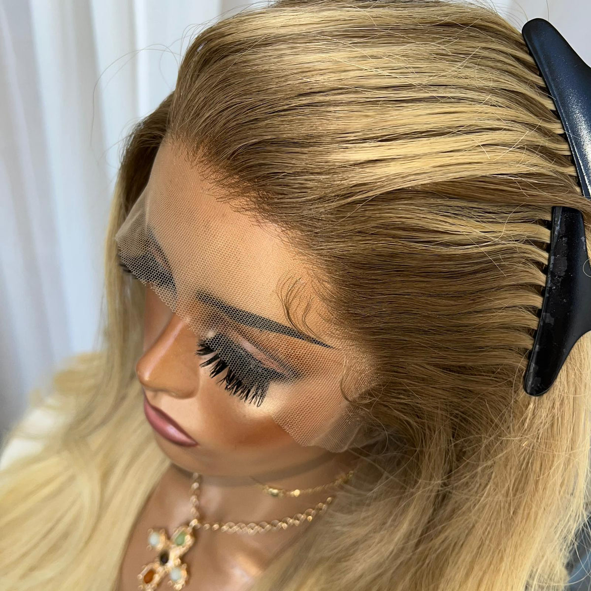 CARDI BLONDE | HD FULL LACE STRETCH CAP | S-M| MADE TO ORDER