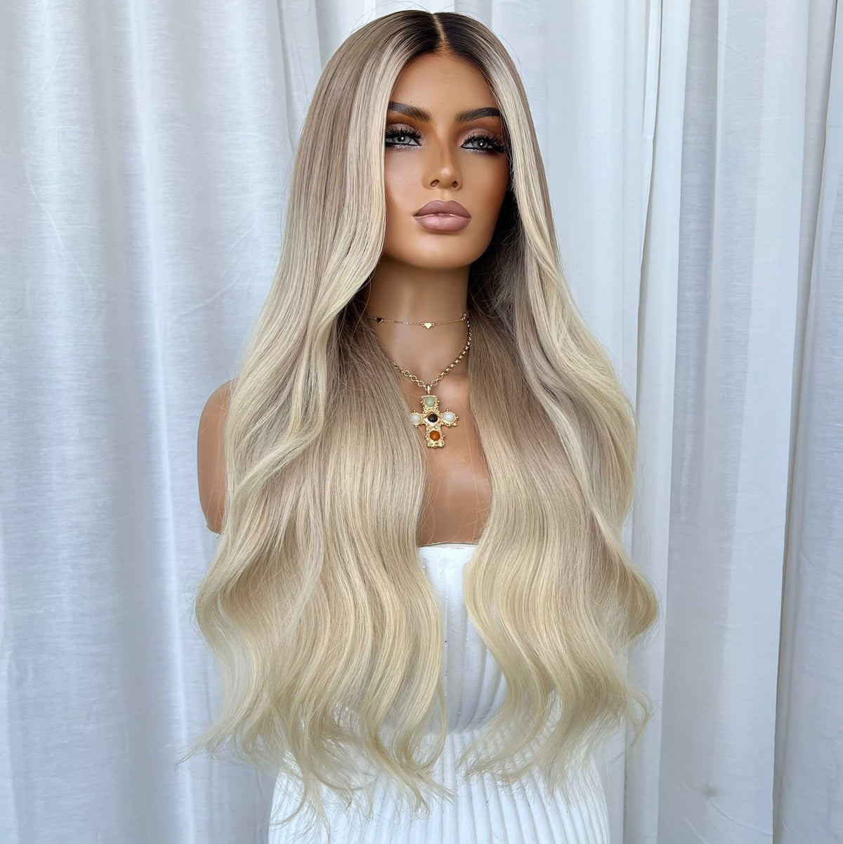 BEYONCÉ | HD FULL LACE STRETCH CAP | S-M