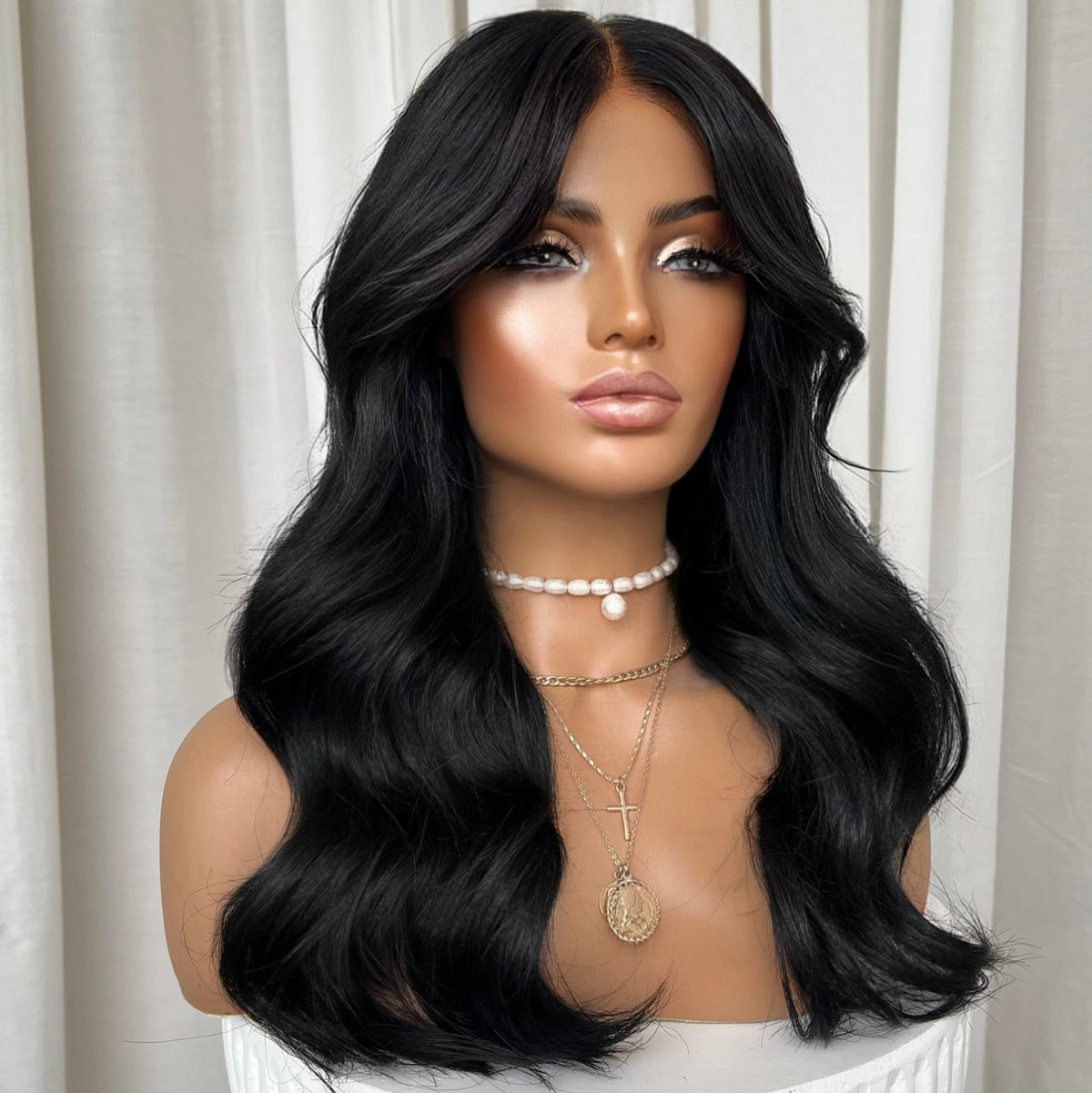 KING KYLIE BLACK | HD FULL LACE STRETCH CAP