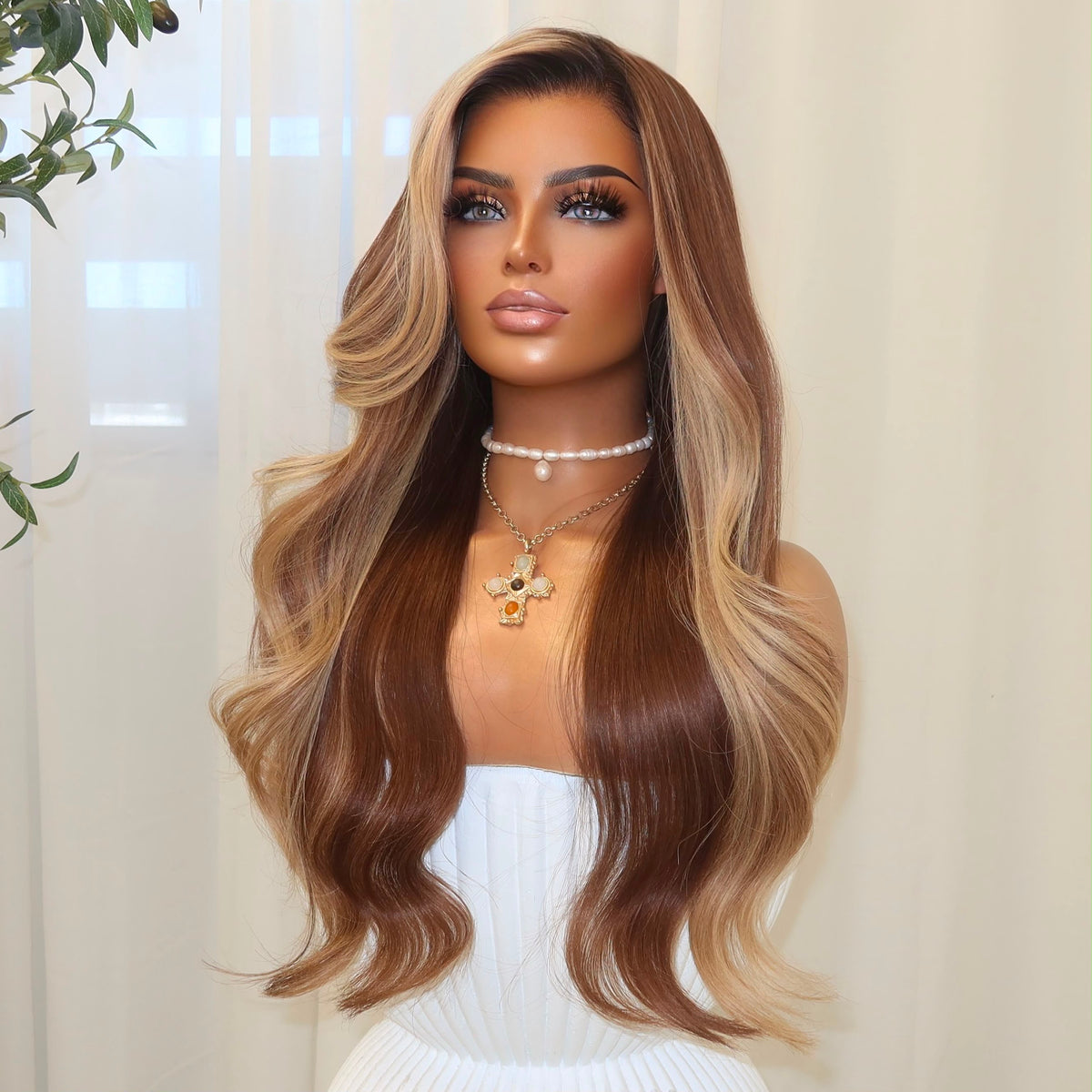 TIANA WAVY | HD FULL LACE STRETCH CAP | XS-S