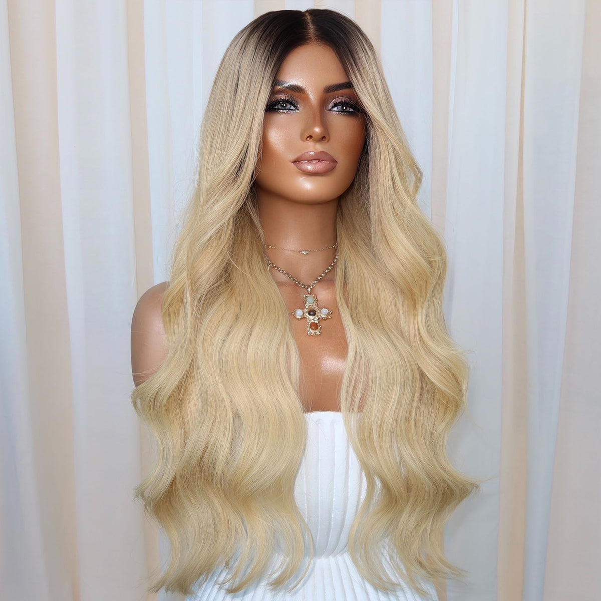 YEEZY PLATINUM | HD FULL LACE STRETCH CAP