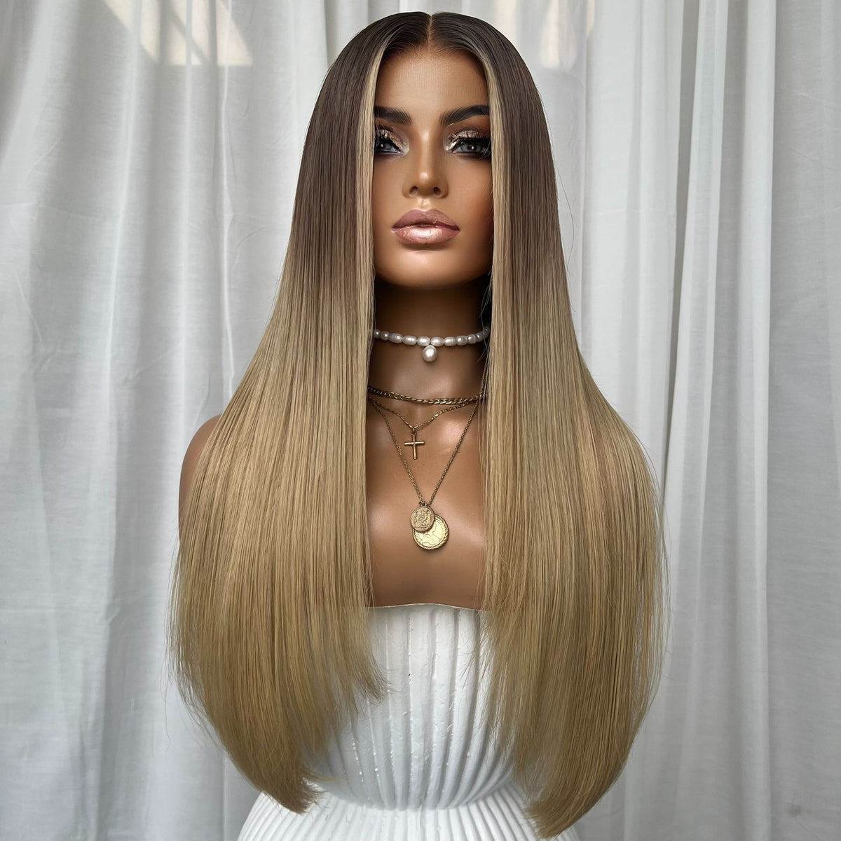 ALINA | HD FULL LACE STRETCH CAP | S-M