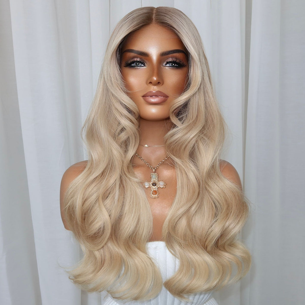 ASHLIE | HD FULL LACE STRETCH CAP | CUSTOM MADE
