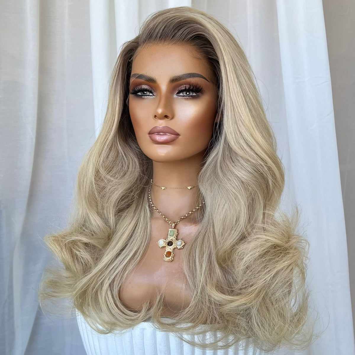 ASHLIE | HD FULL LACE STRETCH CAP | S-M