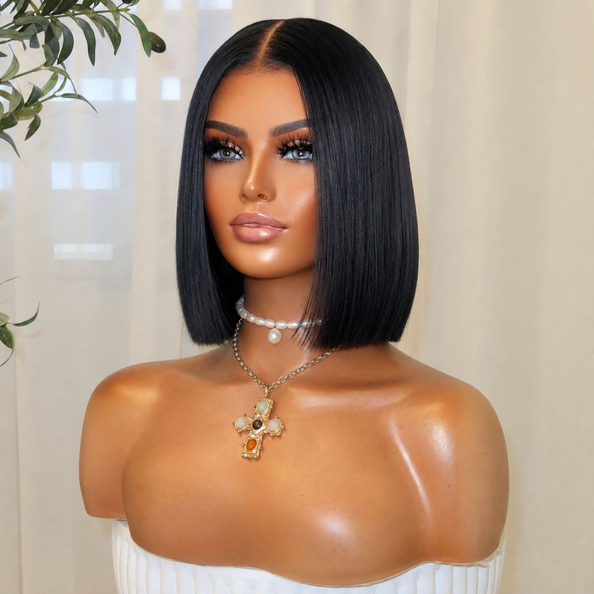 KIM BOB | LACE FRONT | XS-S
