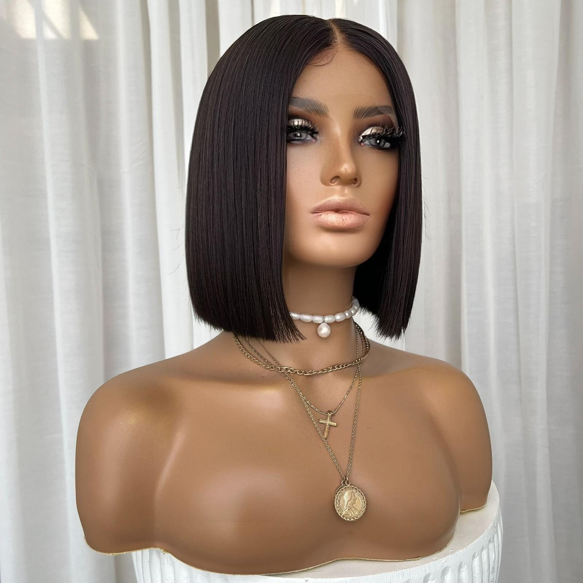 KIM BOB | HD FULL LACE STRETCH CAP | S-M