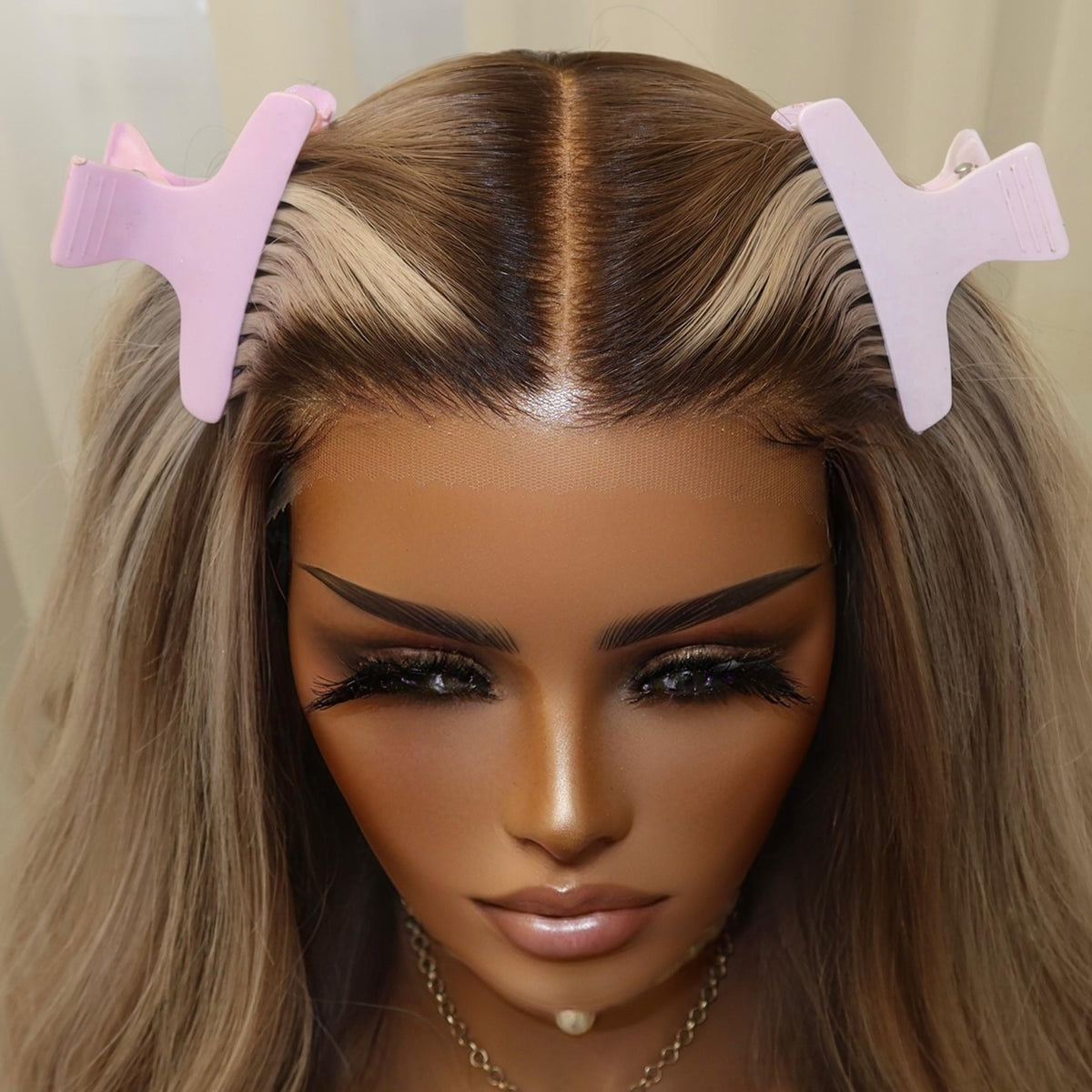 ELLE PLATINUM | HD FULL LACE STRETCH CAP