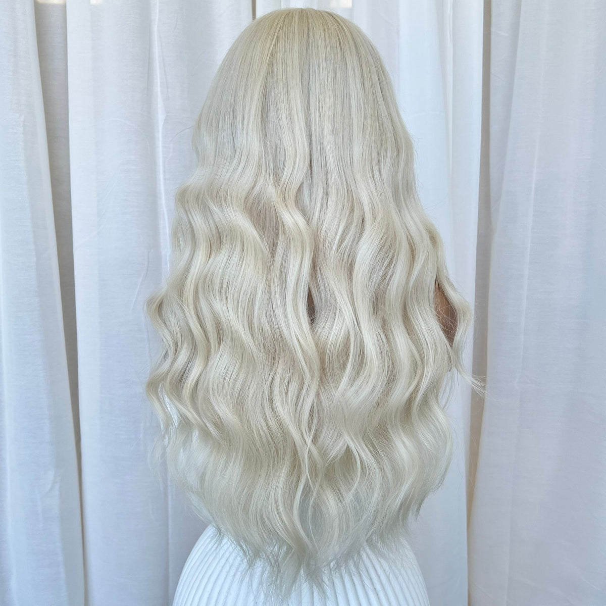 KING KYLIE PLATINUM | FULL LACE STRETCH CAP | M-L| MADE TO ORDER