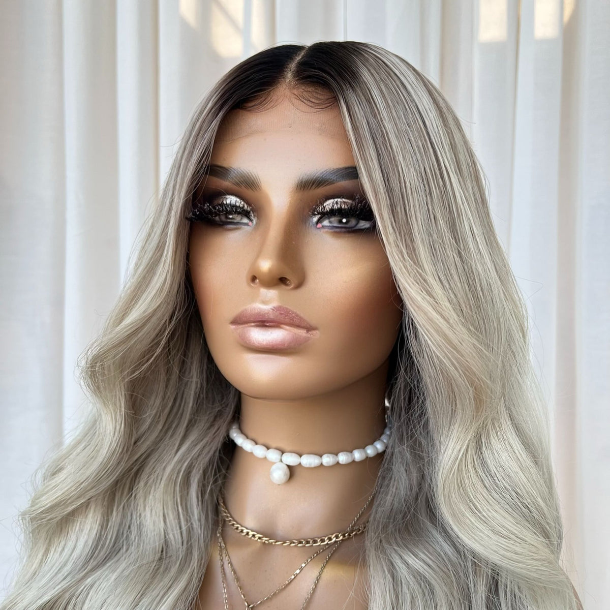 DAISY BLONDE | HD FULL LACE STRETCH CAP | XS-S