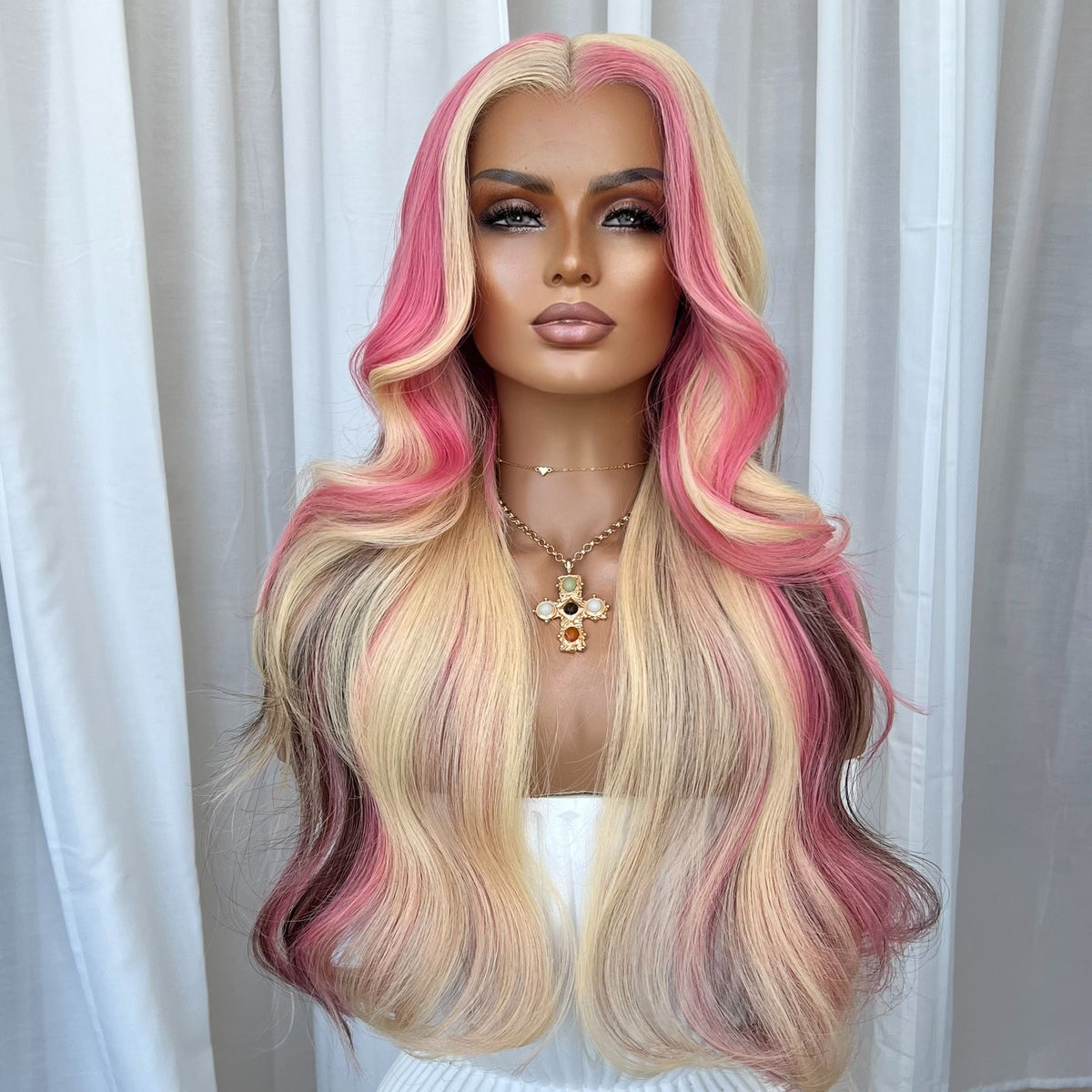 BADDIE | HD FULL LACE STRETCH CAP | XS-S