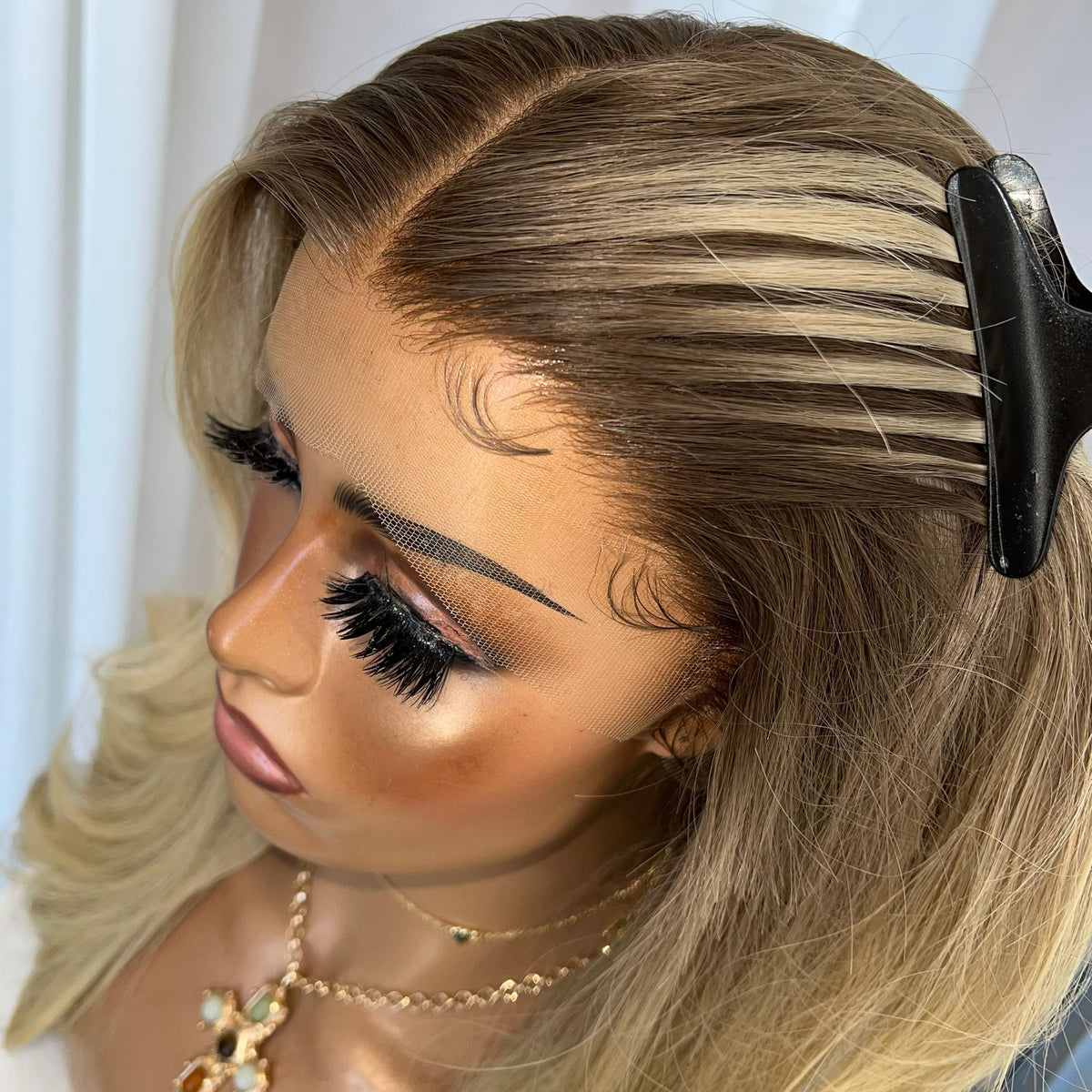 ALINA | HD FULL LACE STRETCH CAP | S-M