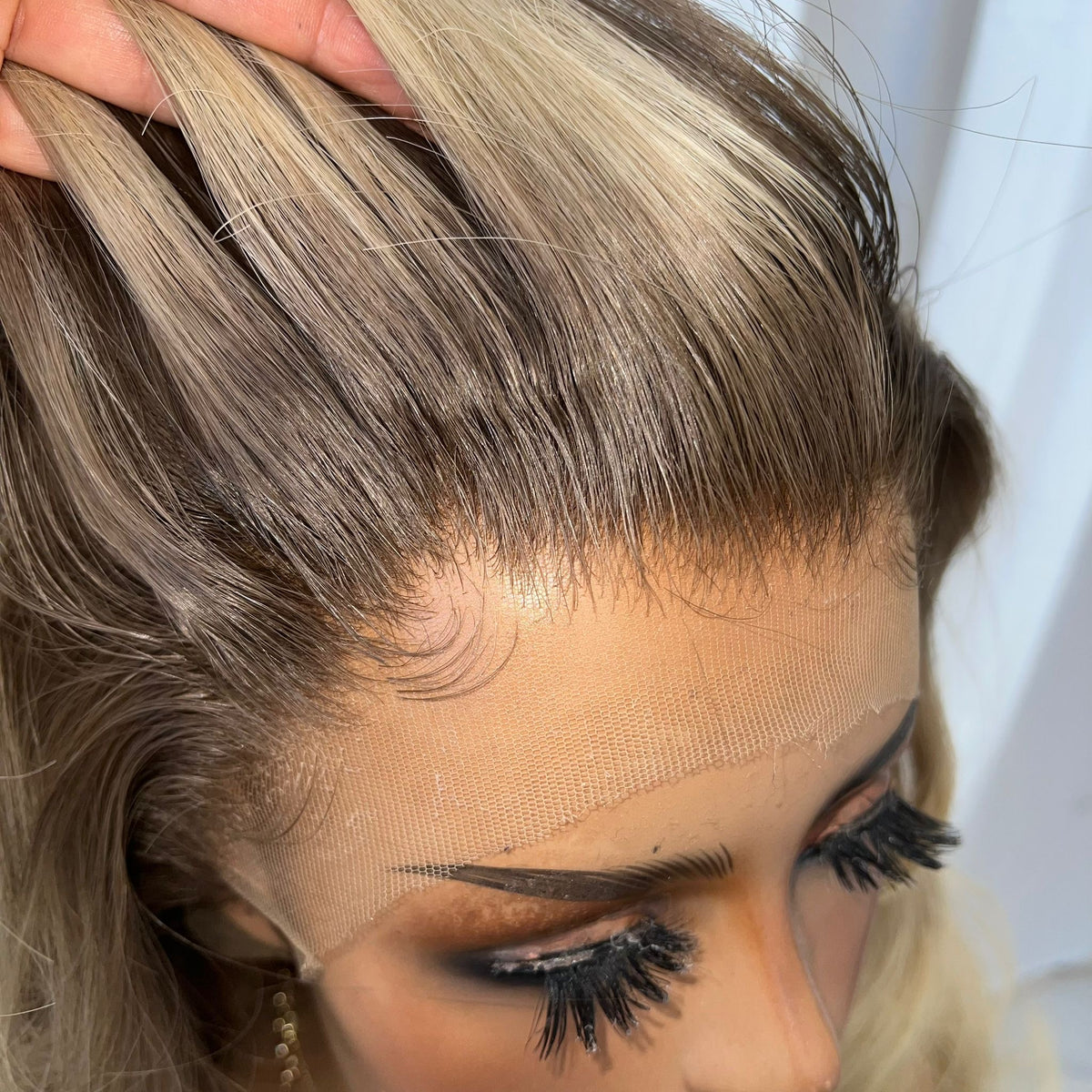 ALINA | HD FULL LACE STRETCH CAP | S-M