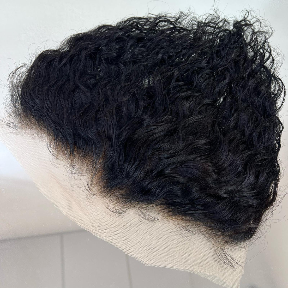 KYLIE BLACK RAW WAVY | FRONTAL | 14 INCHES