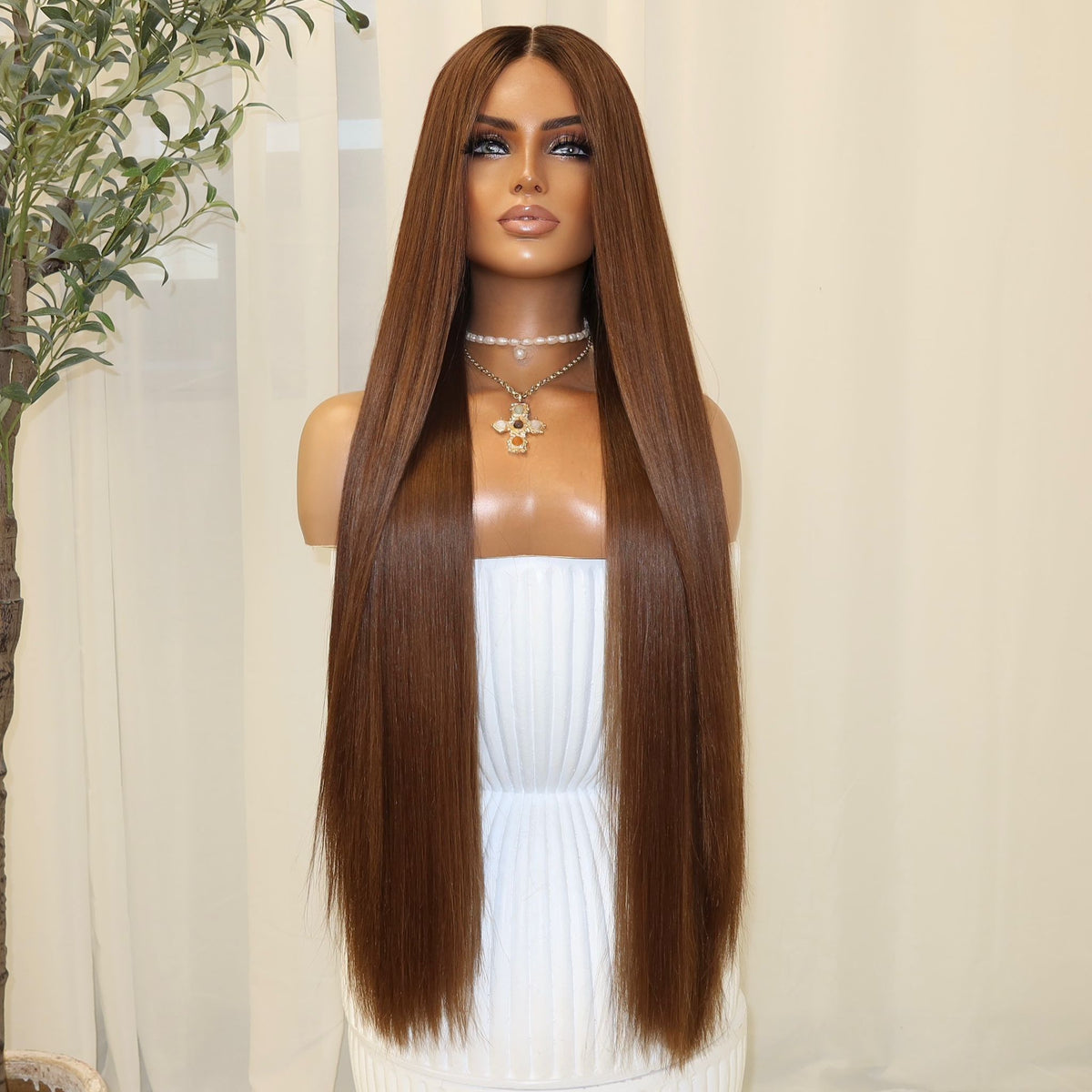 KING KYLIE BROWN | DOUBLE DRAWN | HD FULL LACE STRETCH CAP | CUSTOM MADE