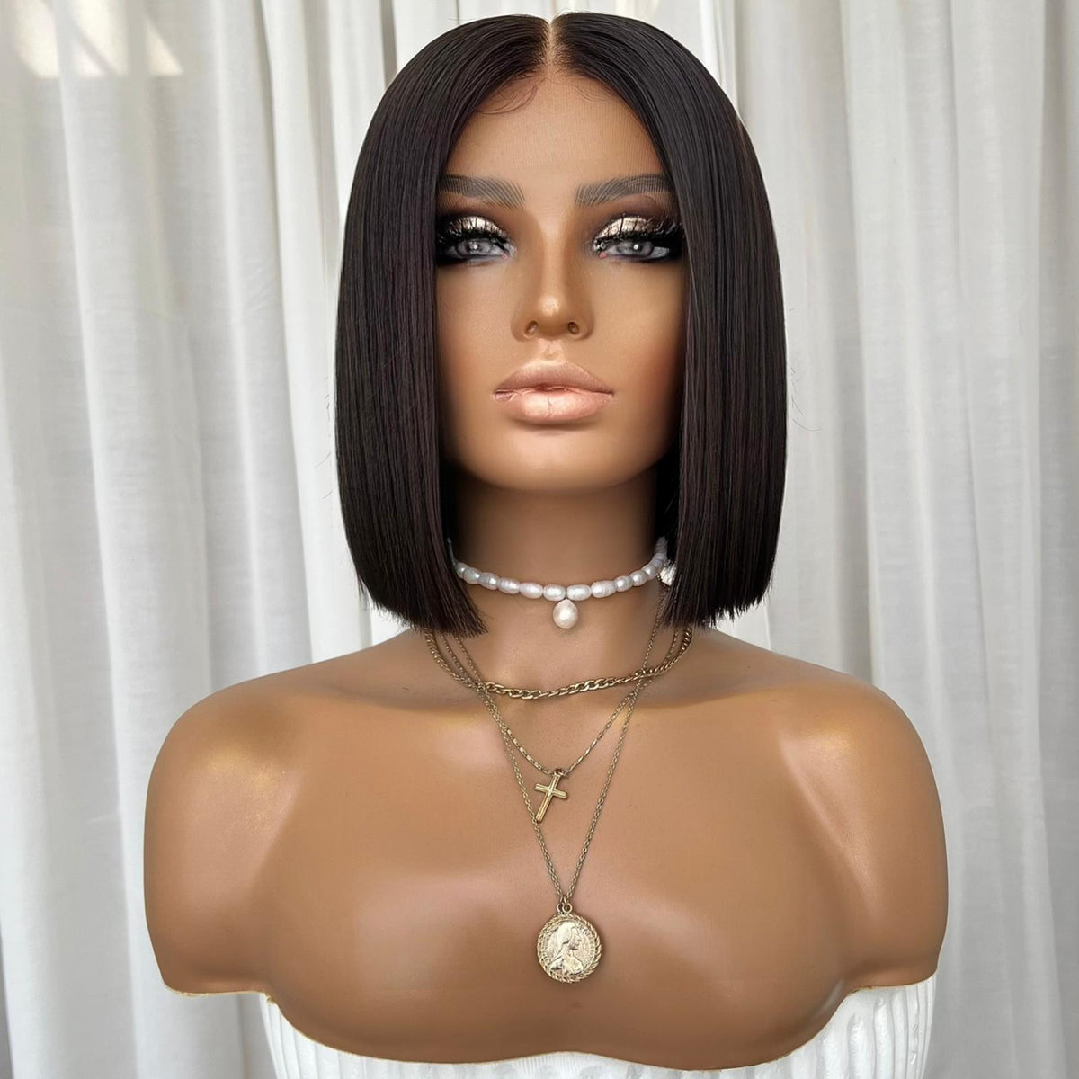 KIM BOB | HD FULL LACE STRETCH CAP | S-M