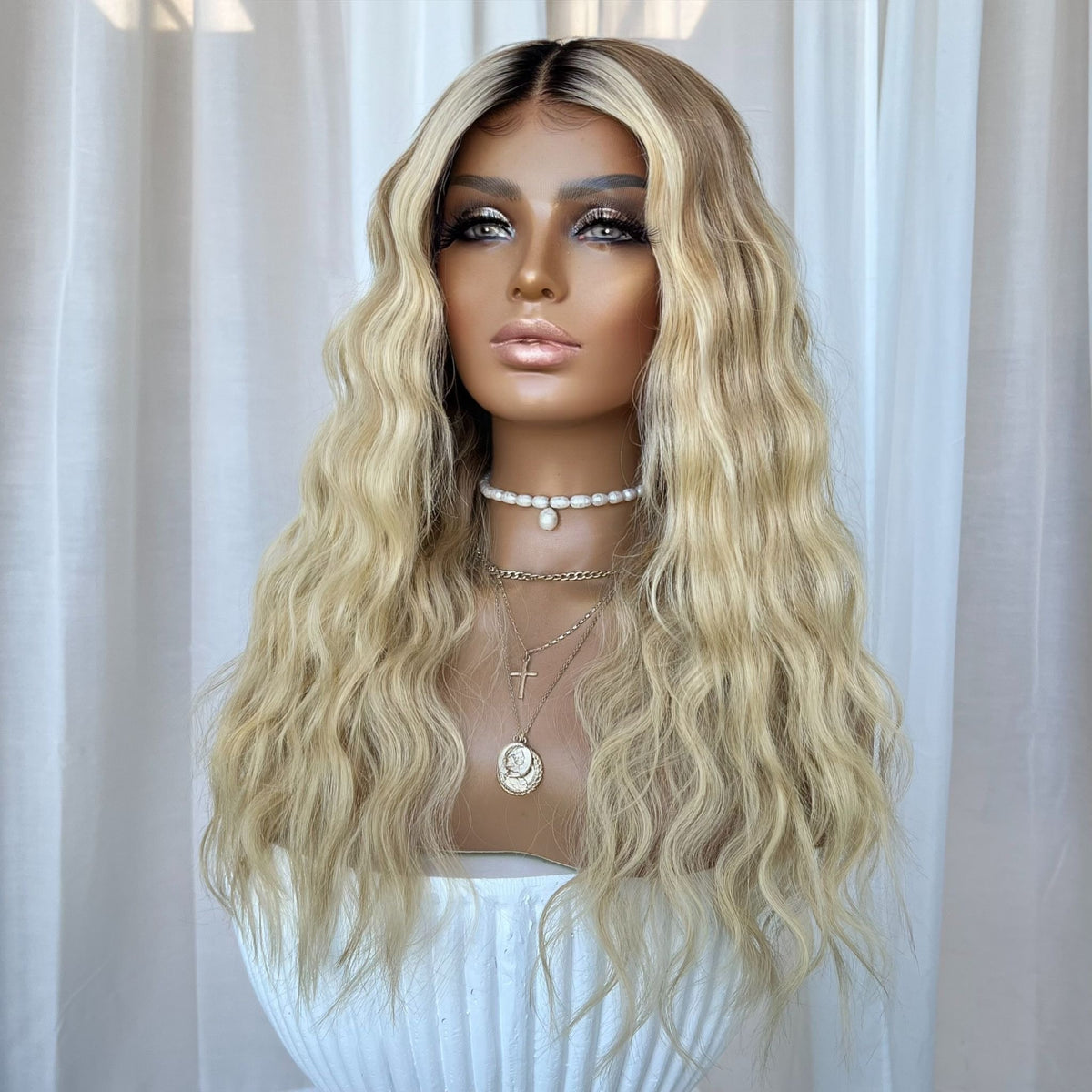 MOCHINO | HD FULL LACE STRETCH CAP | S-M | MADE TO ORDER